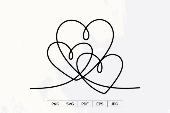 Abstract Heart Line Art SVG: A Designer's Guide to This Minimalist Asset