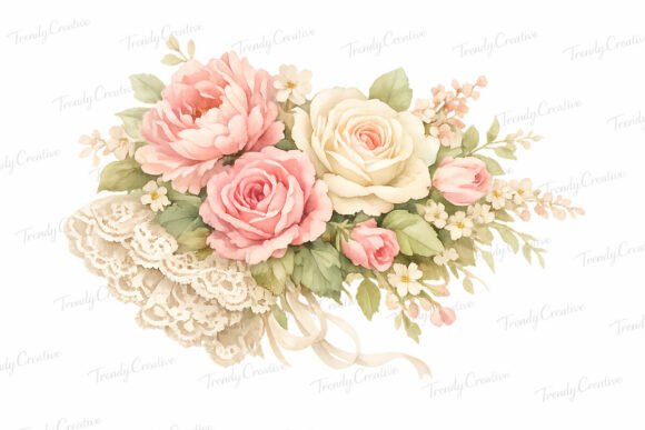 Victorian Floral Bouquet PNG Clipart: A Designer's Secret Weapon