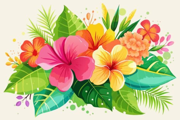Watercolor Tropical Floral Illustration: A Designer's Guide